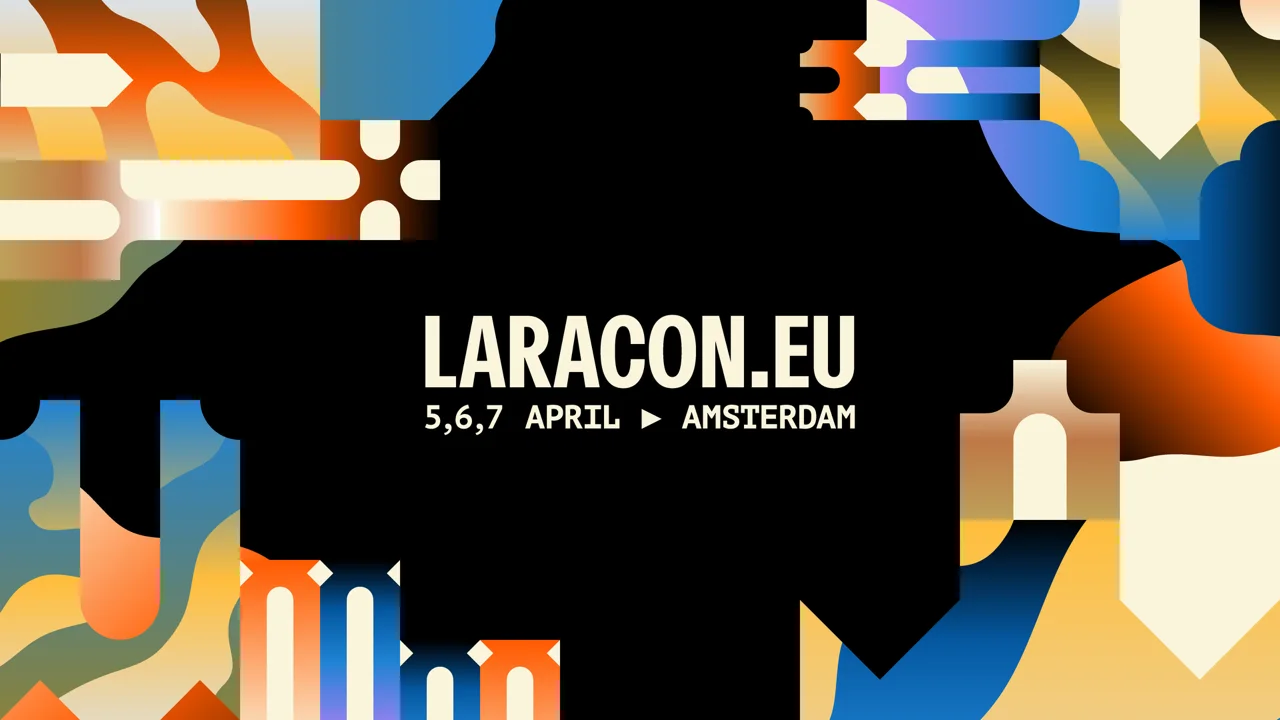 laracon.eu, 5, 6, 7 april, amsterdam