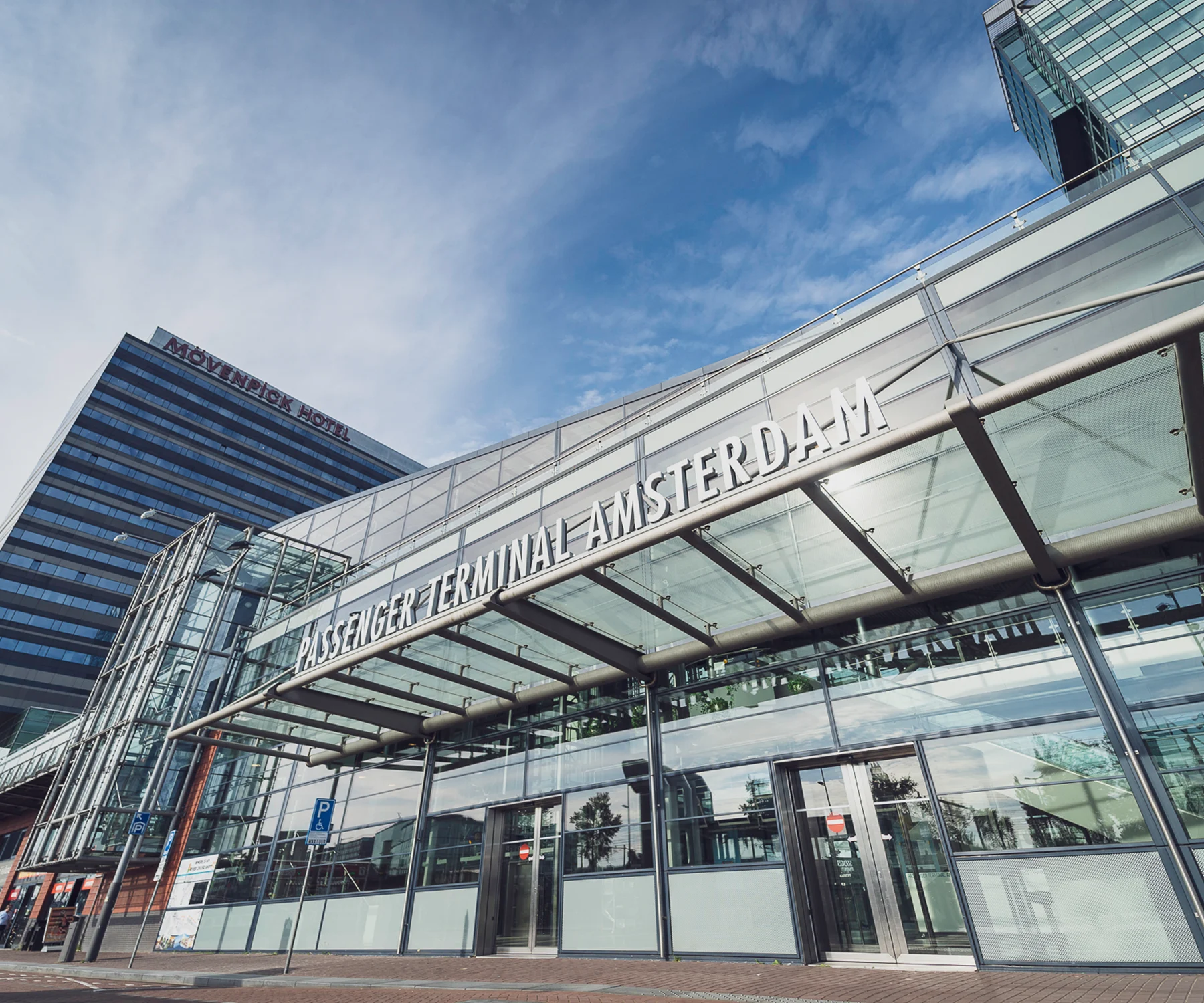 passenger terminal amsterdam entrance